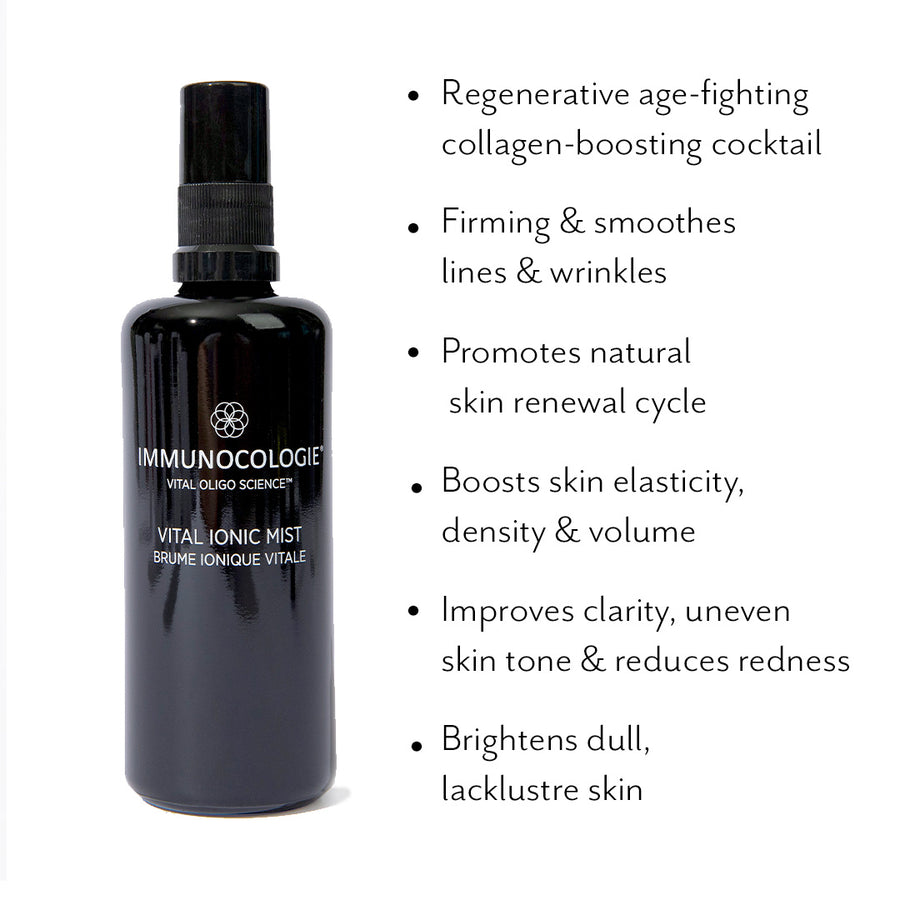Vital Ionic Spray Mist Toner | Immunocologie Skincare